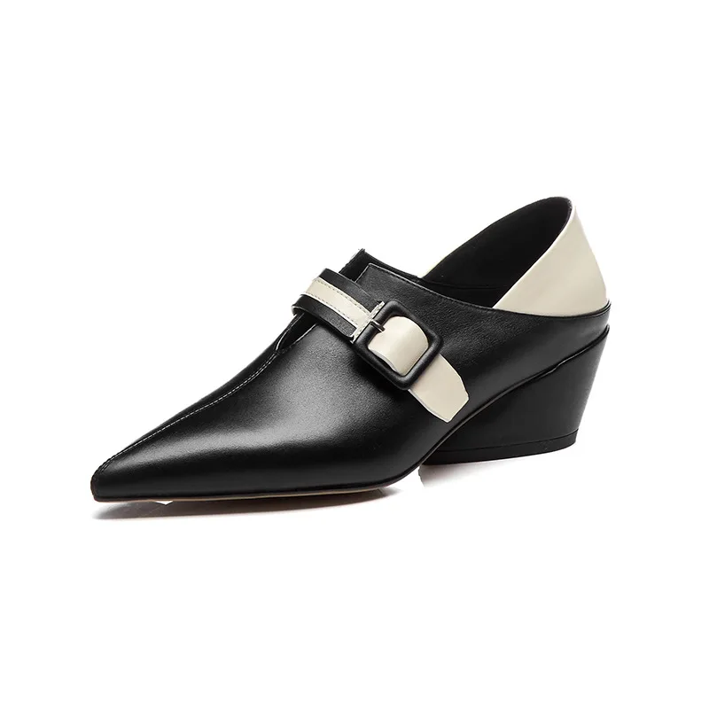 

Slip On Gold Heels Comfortable High-Heeled Shoes Sandals Ladies Pointed Pumps Sweet 2021 Slip-On Lace-Up Casual Spring African
