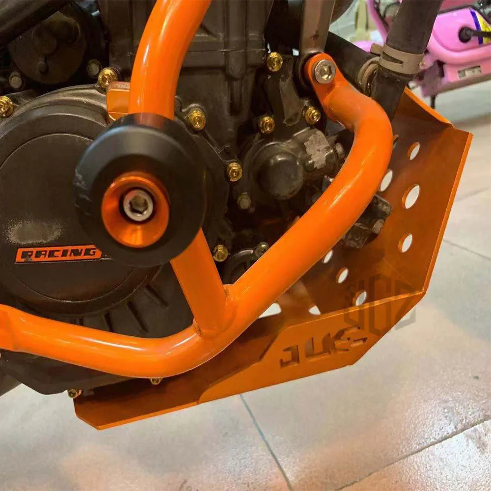 Защитная накладка на шасси двигателя с ЧПУ для мотоцикла KTM DUKE 200 125 390 2013 2014