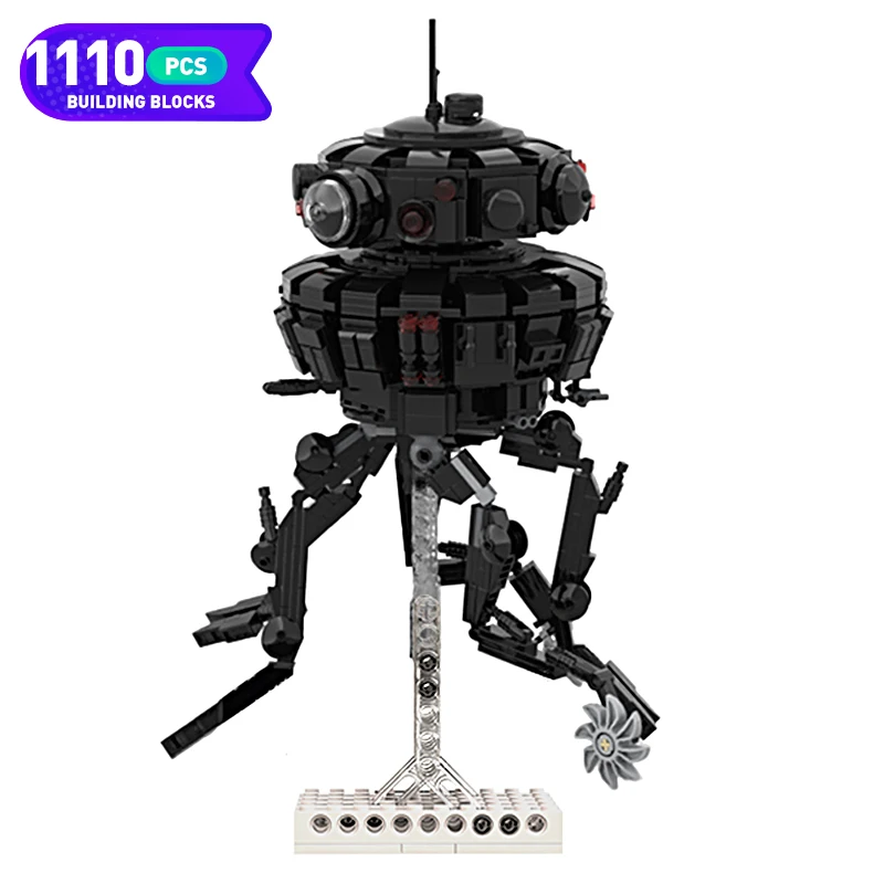 

Moc Space War Empire Exploration Creativity Building Blocking Movie Series Space Characters Assembled Model Educational Toys Gif