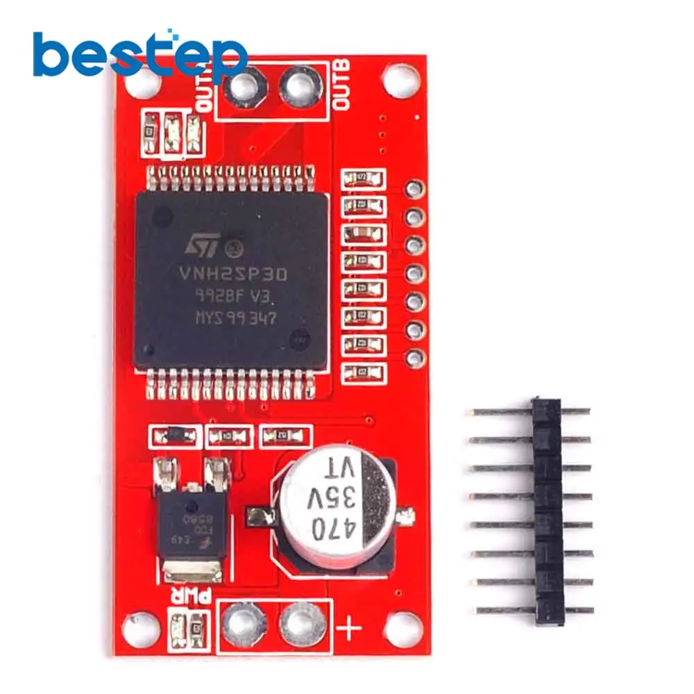 30A Mini VNH2SP30 Stepper Motor Driver Monster Moto Shield Module for Arduino | Электронные компоненты и