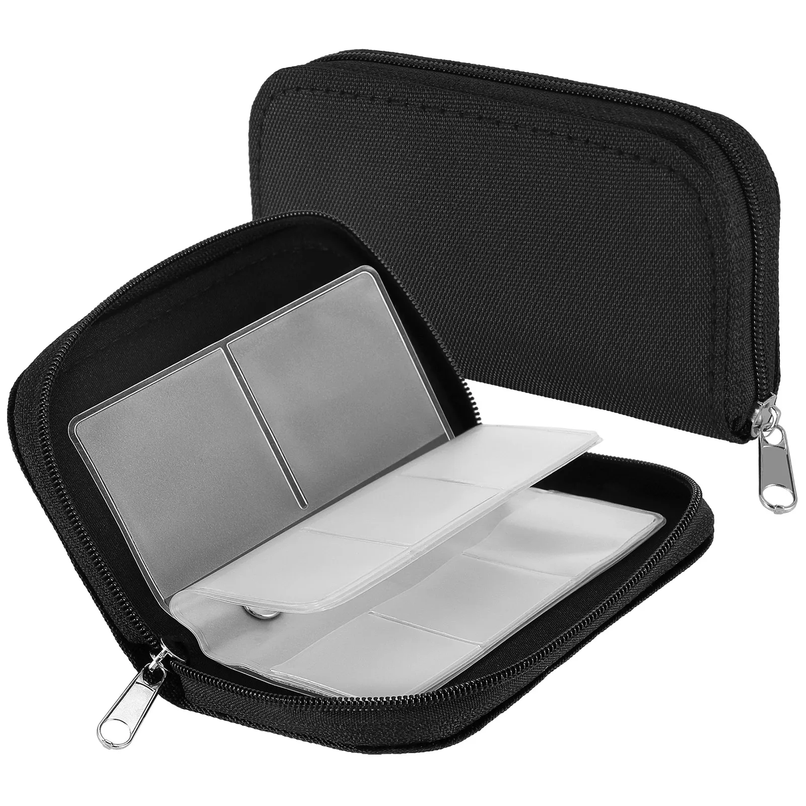 Черный 22 слота карта памяти SD карта для переноски сумка держатель бумажник чехол сумка