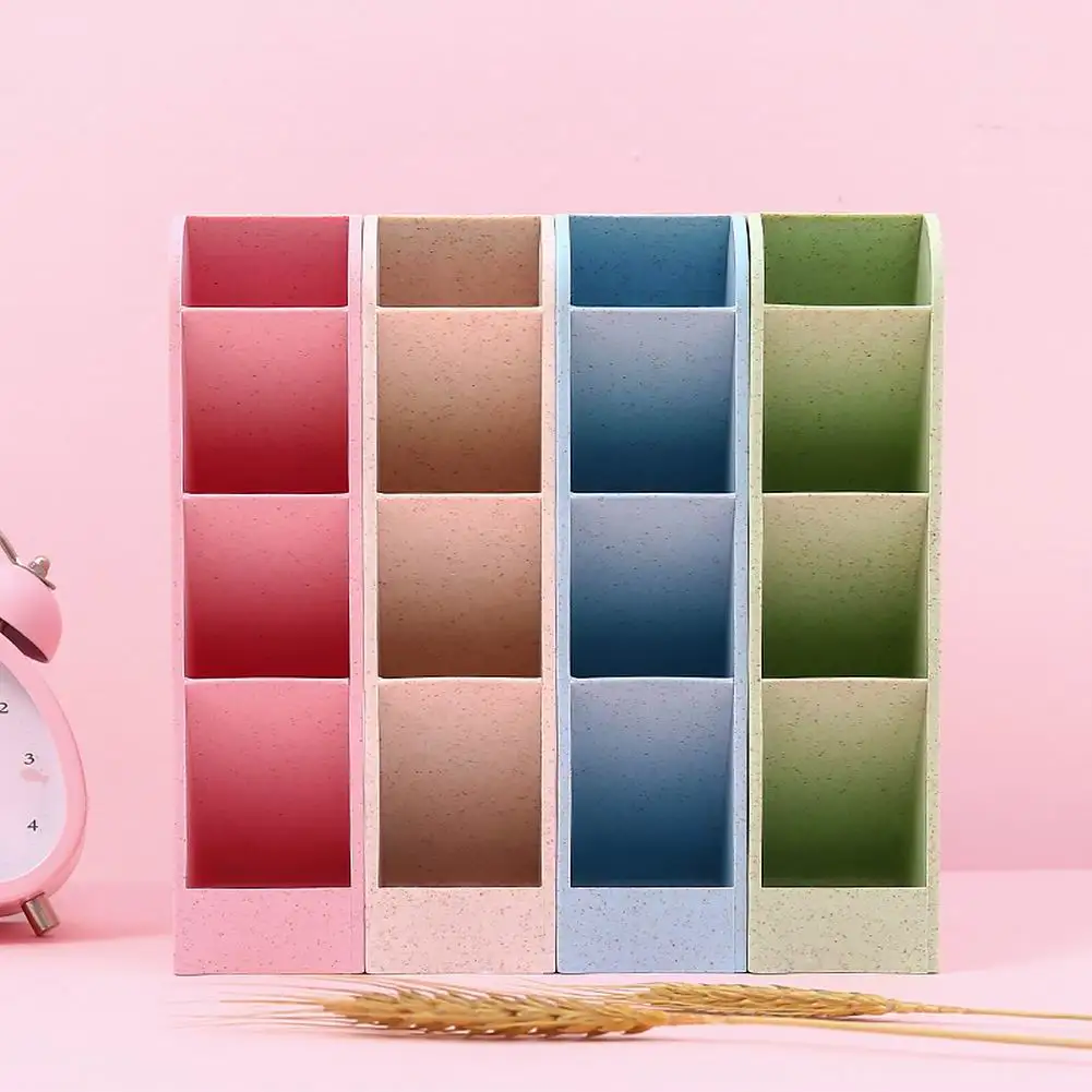 Многофункциональный контейнер для ручек со скошенной вставкой хранения