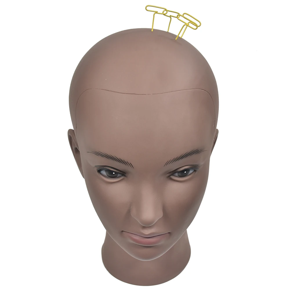 Горячая Распродажа голова манекена в африканском стиле без волос для парика