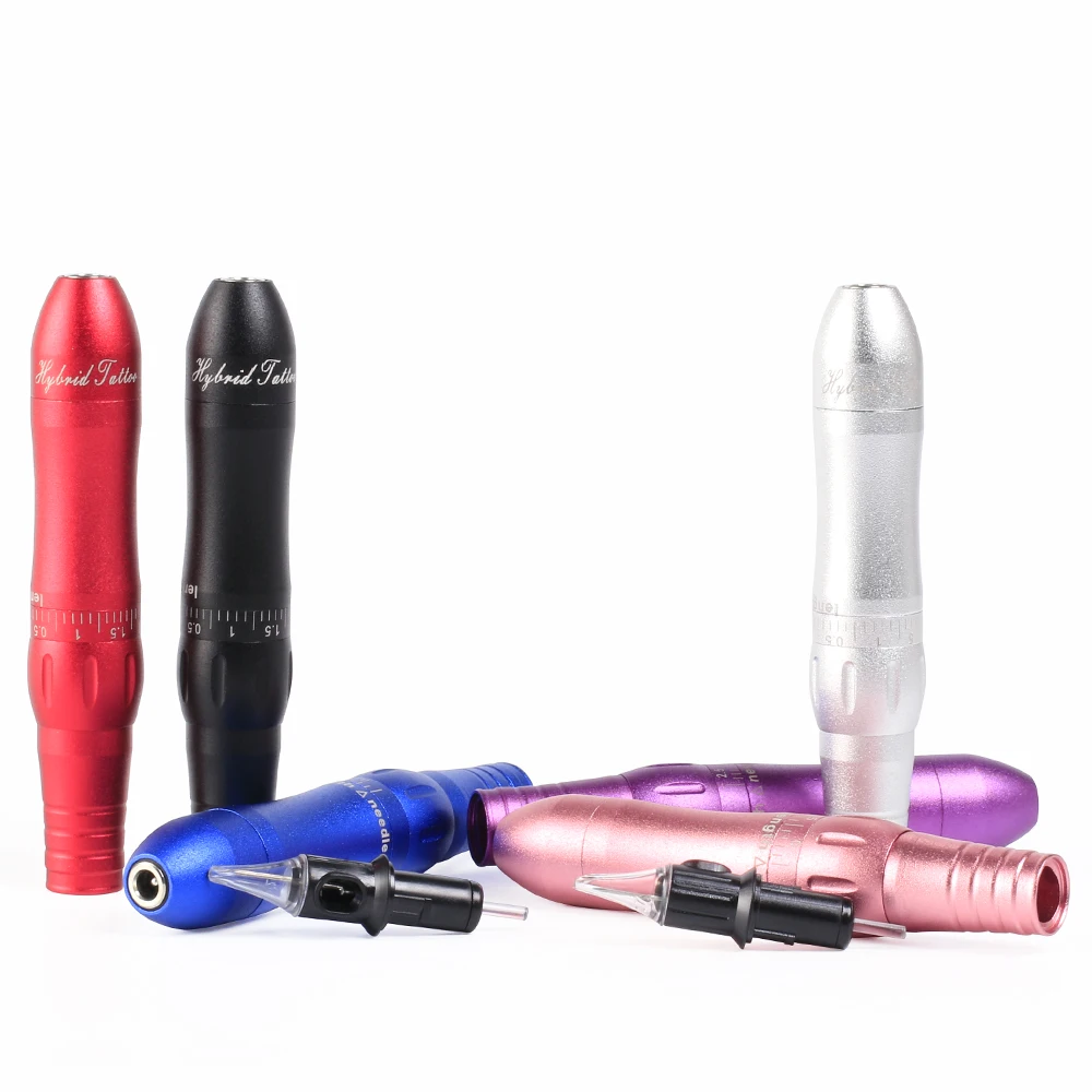 2018 Tattoo Eyebrow Lip Permanent Rotary Makeup Machine Pen Kit Power Supply Body Art Strong Quiet Motor | Красота и здоровье