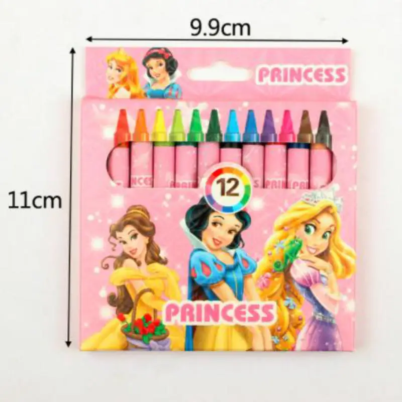 snow White Kawaii мультяшная масляная кисть 12 цветов детская художественная картина-раскраска мелки студенческие принадлежности офисные принадлежности обратно в школу - Цвет: snow White