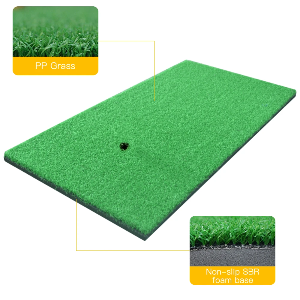 

Anti-skid EVA / SBR Foam Golf Practice Hitting Mat Golf Accessories Training Aids Turf Grass Driving Chipping Putting Swing MAT