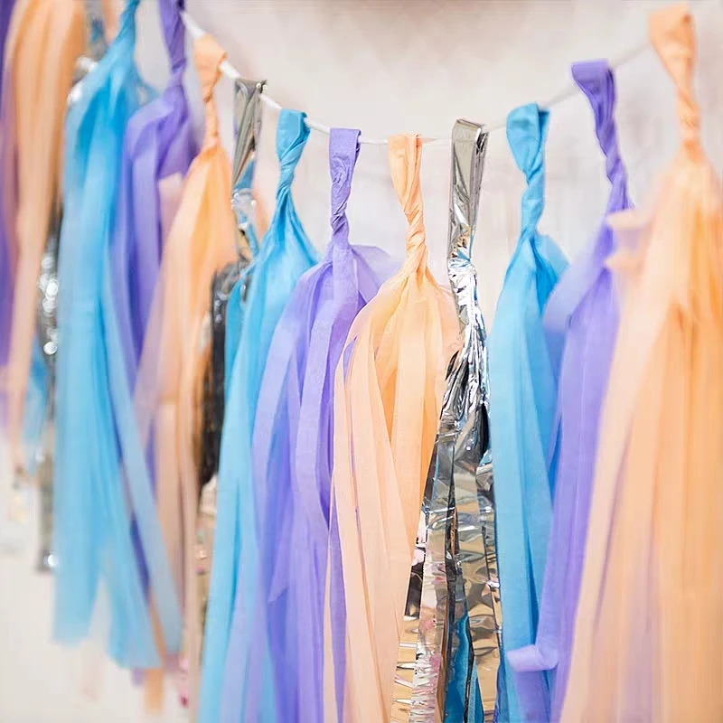 5 шт./упак. конфеты бумажное украшение для свадьбы кисточки украшения дня