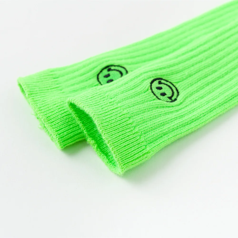 Детские эластичные длинные хлопковые носки на осень зиму От 4 до 8 лет для