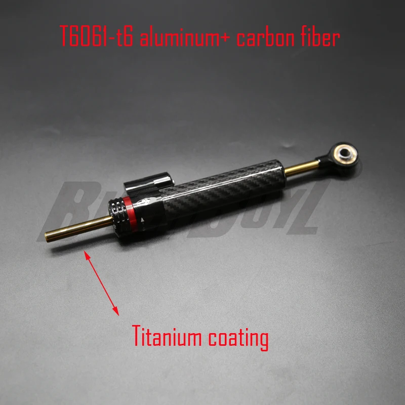 Универсальный алюминиевый демпфер для мотоцикла из углеродного волокна с ЧПУ