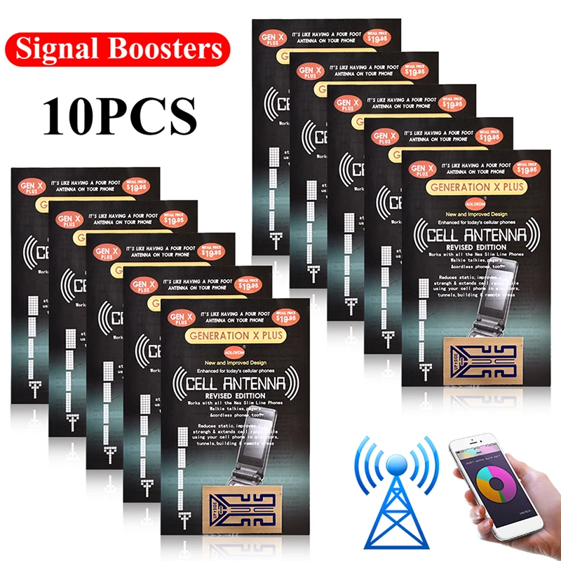 

1/2/5/10pcs Universal Stickers-Signal Booster Mobile Phone Signal Enhancement Stickers Phone Signal Amplifier 4G For Cell Phone
