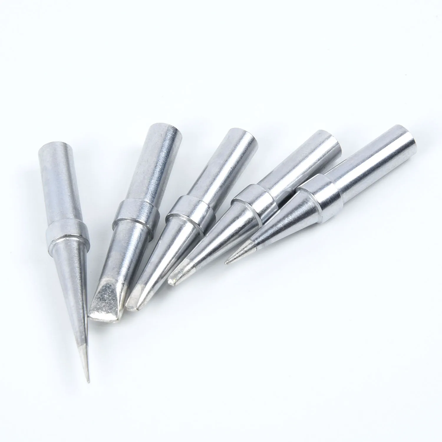 

5pcs Solder Rework Soldering Station Tips For Weller WESD51 WESD50 Series Pack