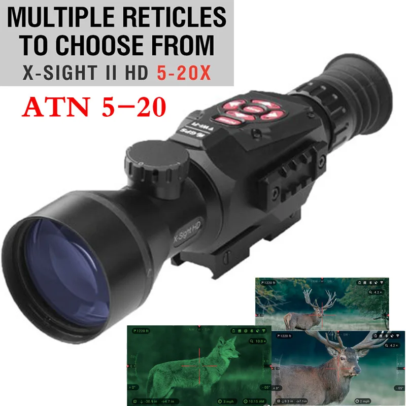 ATN3 14X SightII 1080p цифровой взгляд ночного видения atnx sightii 3 14 11 + более высокое