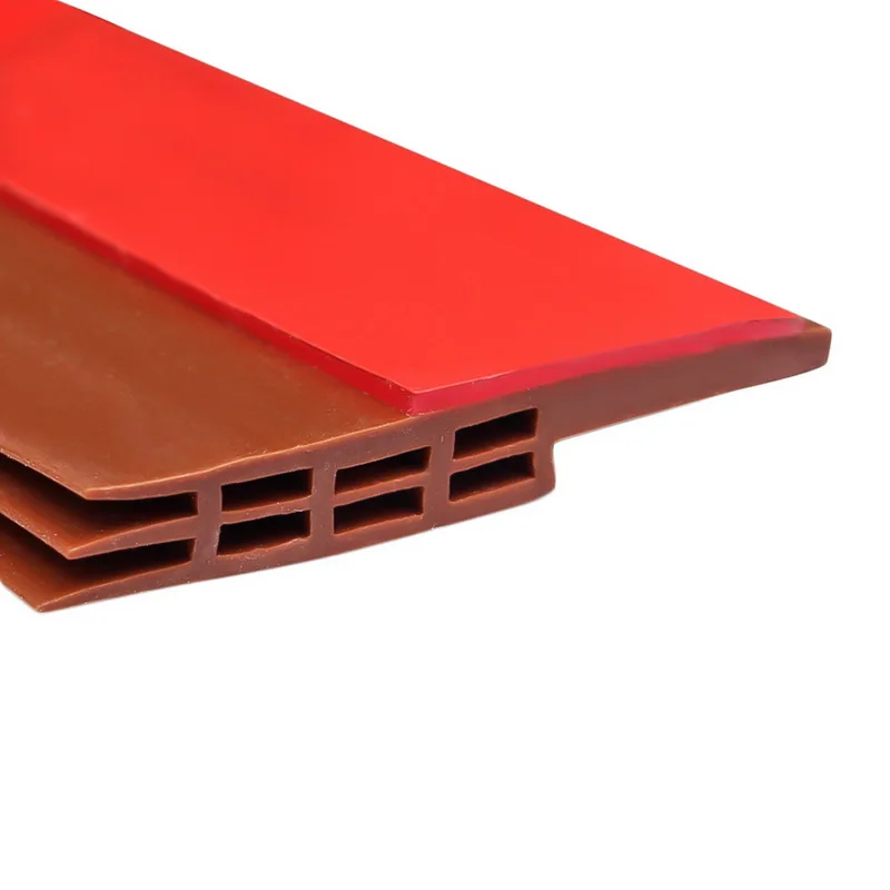 New1PC двери развертки Силиконовое нижнее уплотнение полосы погода зачистки проект