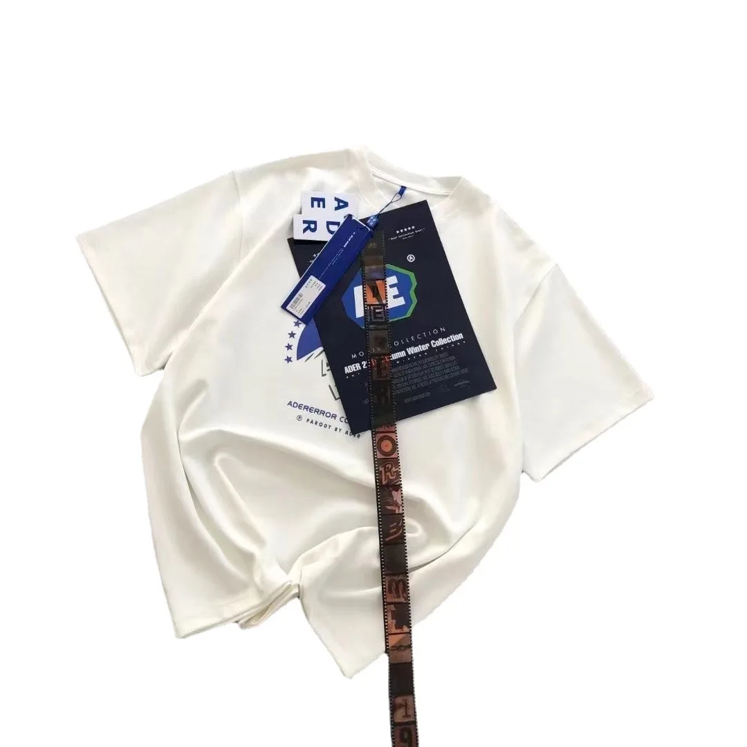 

Korean brand ader error snow mountain print men's and women's short sleeve fashion T-shirt 05