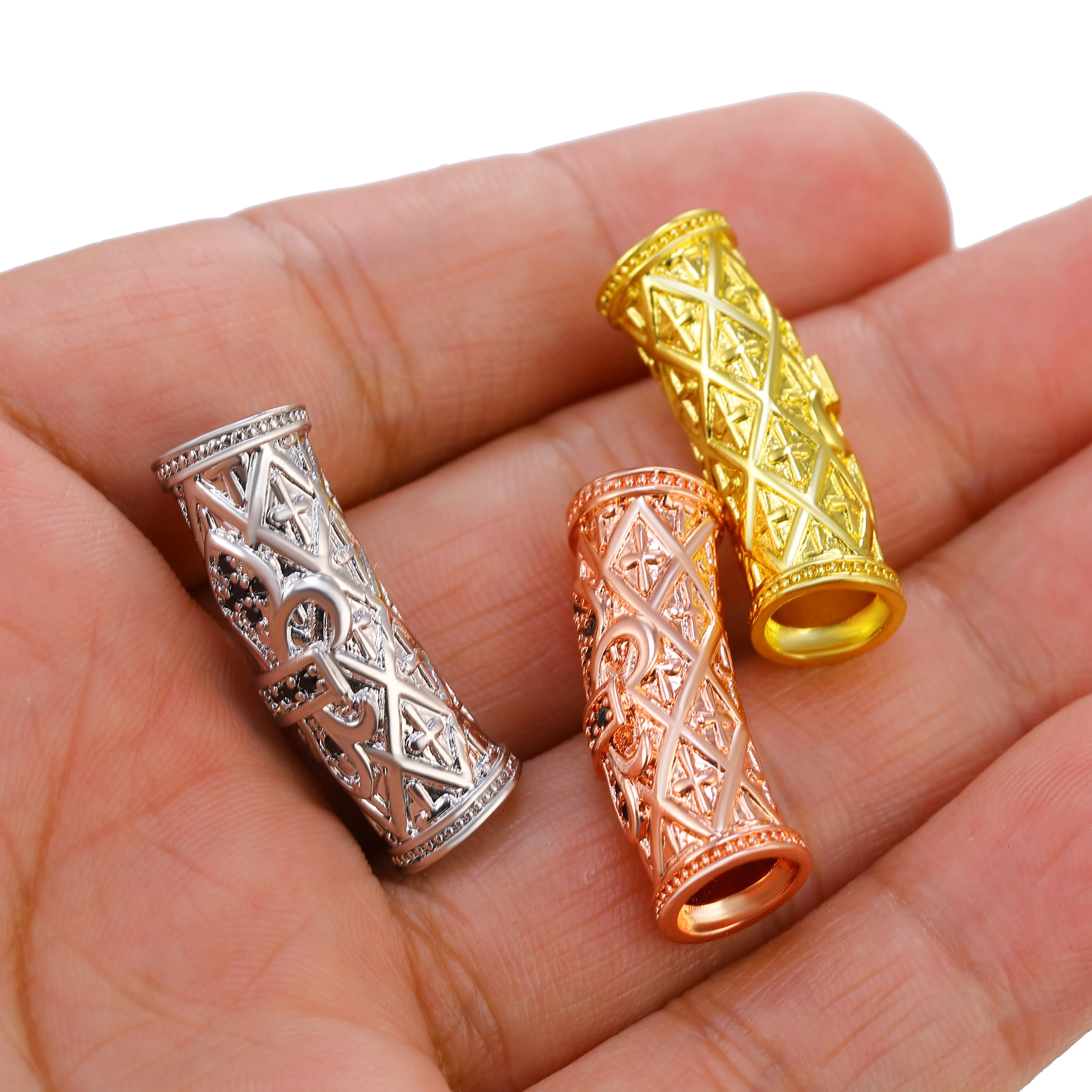 Модные квадратные изогнутые длинные бусины JUYA золотые розовые из искусственной