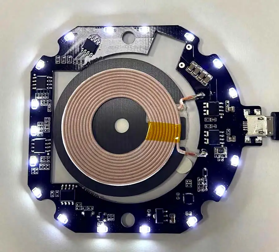 20w qi wireless charger diy wireless charger pcb for samsung galaxy s9 s8 s7 note8 wireless charger pcba for iphone 8 plus xs free global shipping