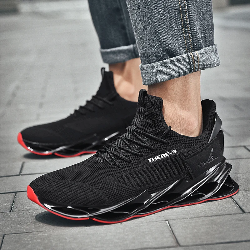 

Hot Sell Men Running Shoes Cushioning Outdoor Men Sport Shoes High-quality Jogging Athletic Shoes Male Trainer Zapatillas Hombre