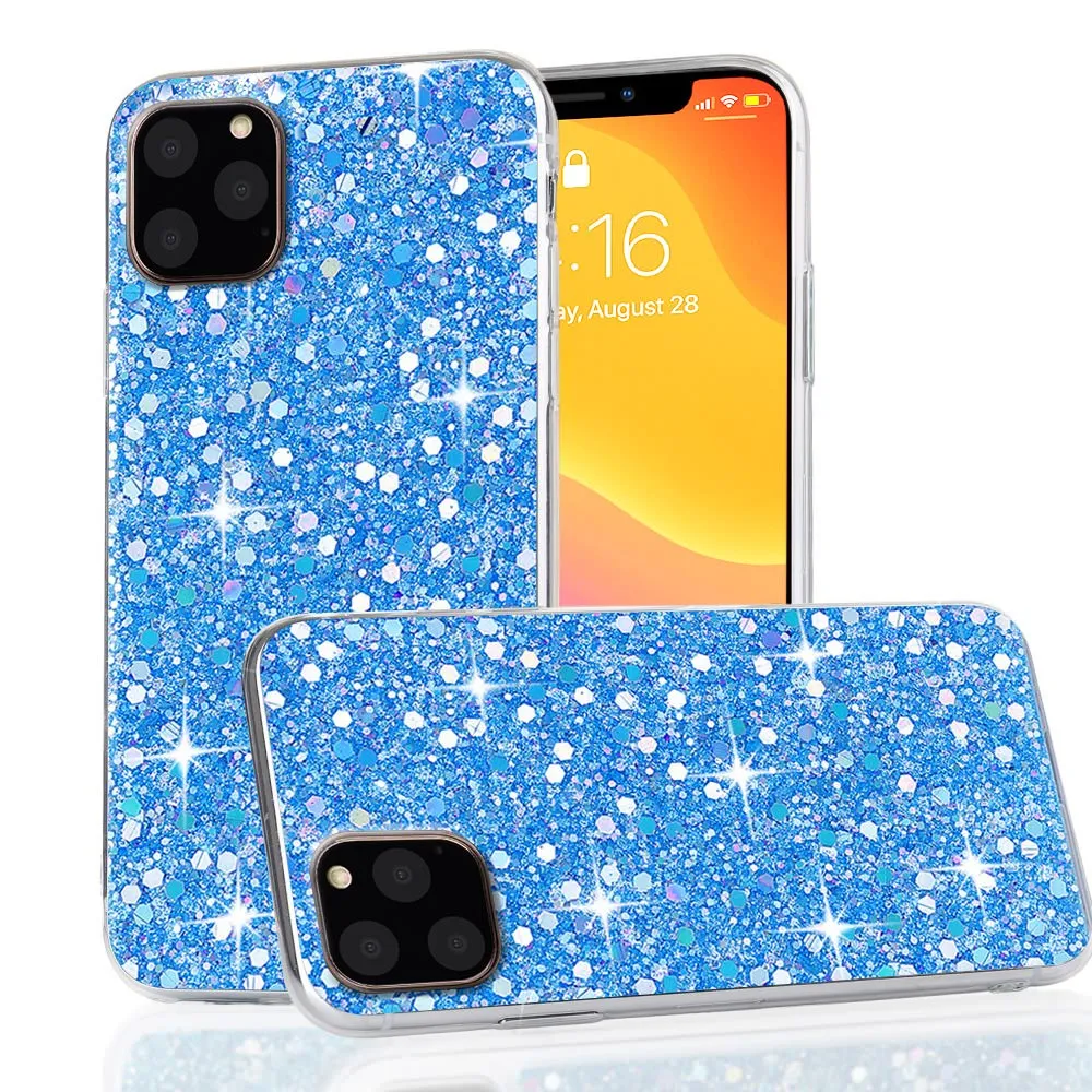LLZ. COQUE милый Алмазный чехол для телефона для IPhone 11 Pro XS Max XR X 6 6S Plus 5 5S SE 7 8 Plus Блестящий силиконовый чехол Funda Capas