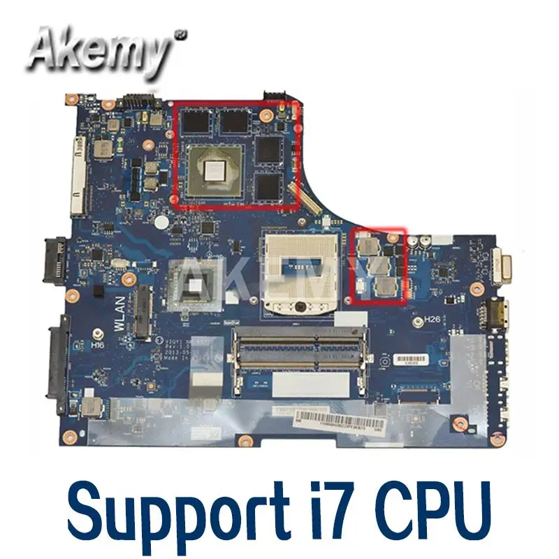 

Y510P VIQY1 NM-A032 REV: 1,0 Y510P материнская плата для ноутбука Lenovo Y510P NM-A032 GT750 тест материнской платы