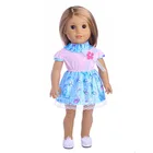 15 стилей американская кукла аксессуары платье для 18-дюймовой американской куклы и 43 см детская кукольная одежда, лучший подарок для детей
