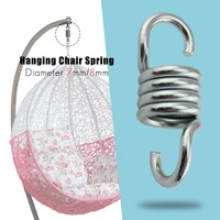 stainless steel spring hook for hammock swing chair stainless steel suspension hanging seat accessories outdoor camping chair