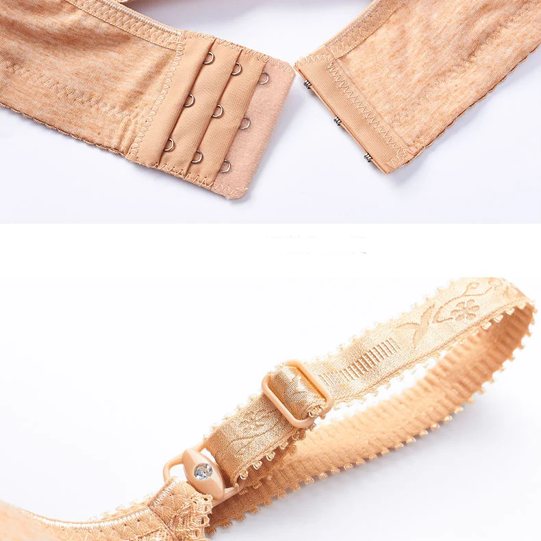 Бюстгальтер для женщин размера плюс мягкий бюстгальтер без косточек с супер