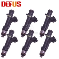 defus 6pcs fuel injector nozzle oe 1465a069 for mit subishi pajero 3 8 v6 new auto parts flow matched tested injection bico