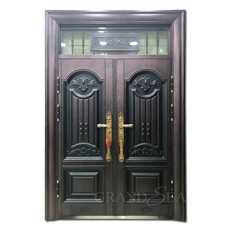 

New design metal 2050x960/860 mm steel door used exterior prices