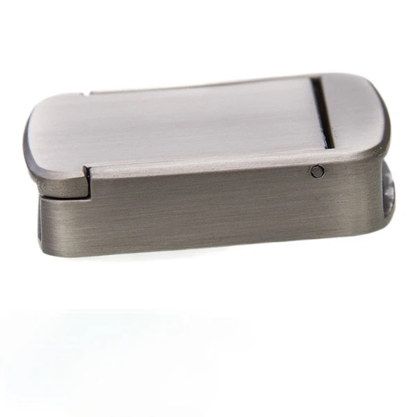 

Source manufacturers sell new zinc alloy belt buckle smooth buckle can be customized logo