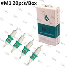 Профессиональный картридж для татуировок #12M10,35 мм и 10M10,30 мм, иглы MO 20 шт. Magnum Shader, одноразовые иглы для тату-машин