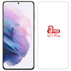 Чехол для samsung s21 plus 5g, защитная пленка для экрана, закаленное стекло для galaxy s21plus s 21 21s plus, защитный чехол для телефона 9h