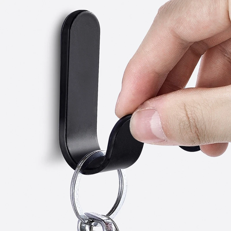 

Hook-Free Perforation Wall-Mounted Household Bathroom Wall Hook Strong Viscose Seamless Coat Hook Wall