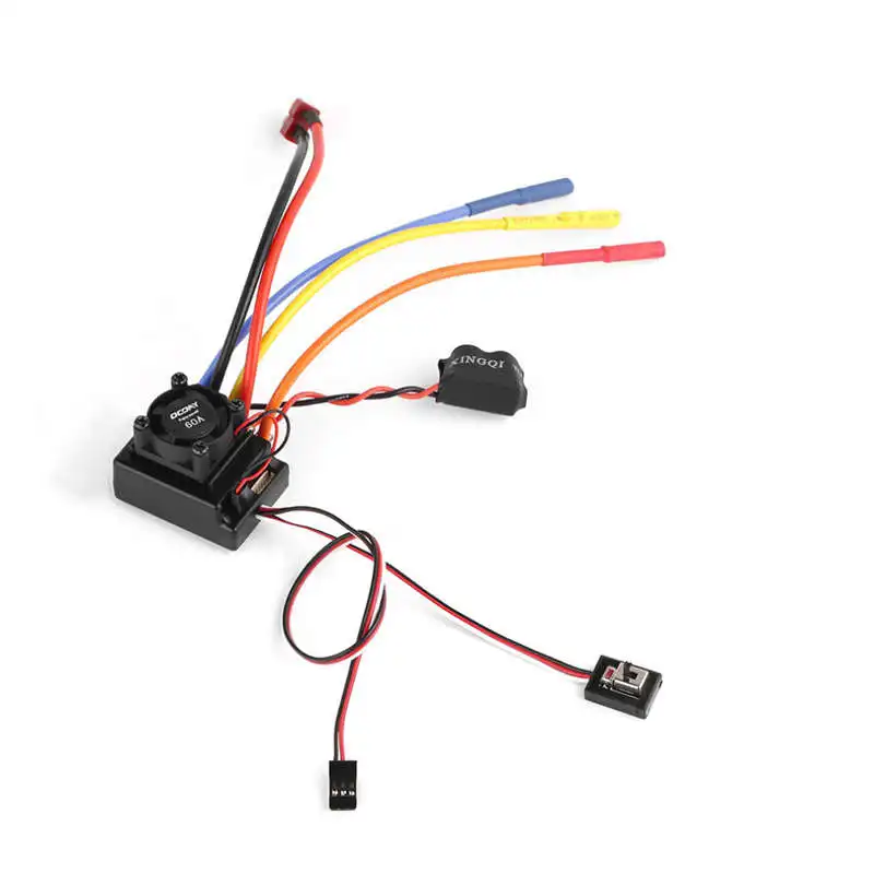 1 шт. бесщеточный двигатель Ocday Sense/No Sense и 60A Esc для 1/10 радиоуправляемых автомобилей