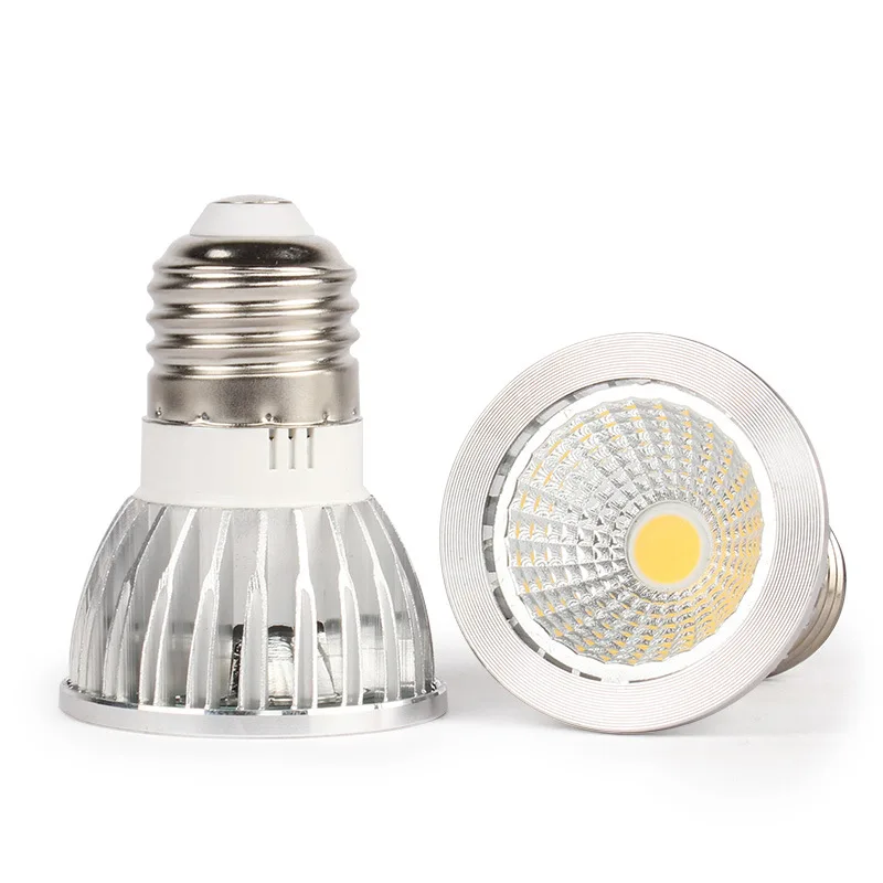 COB Светодиодный прожектор 9 Вт 12 15 светодиодные фонари E27 E14 GU10 GU5.3 220V MR16 12V Cob