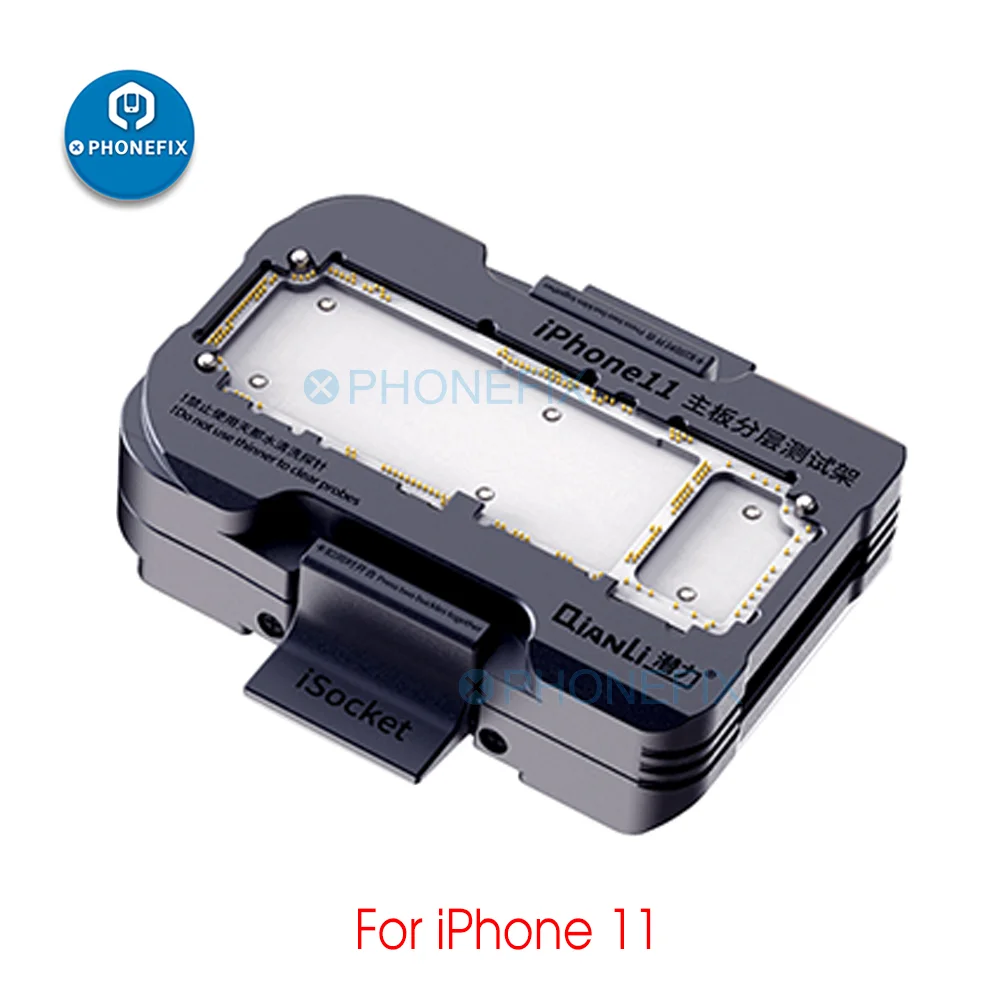 Приспособление QIANLI ISocket для тестирования материнской платы iPhone X XS MAX 11 Pro Верхняя