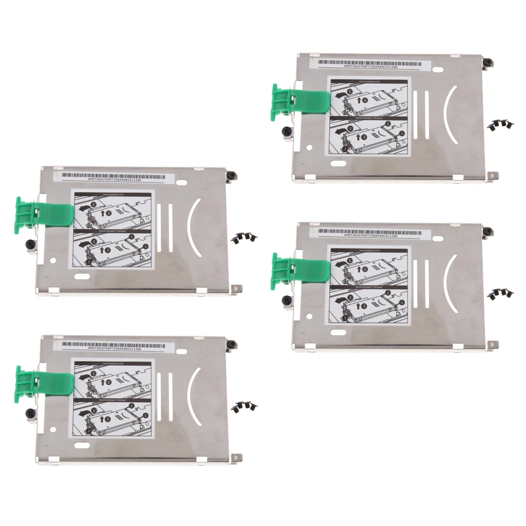 4 пакета Премиум жесткий диск HDD SSD Caddy/корпус для HP ZBook 15 ZBOOK 17 G1 G2 | Компьютеры и офис