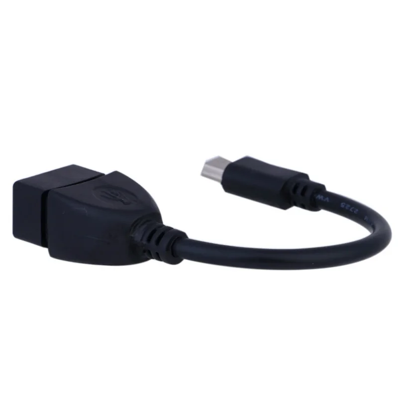 USB A Женский к Мини B Мужской кабель адаптер 5Pin OTG V3 порт для передачи данных