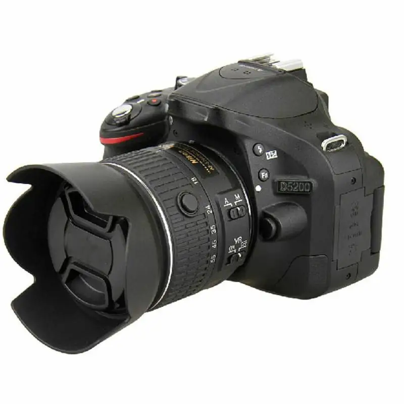 

HB-69 Hood For Nikon 18-55 Slr Lens Hood Camera Lens Hood B7V6