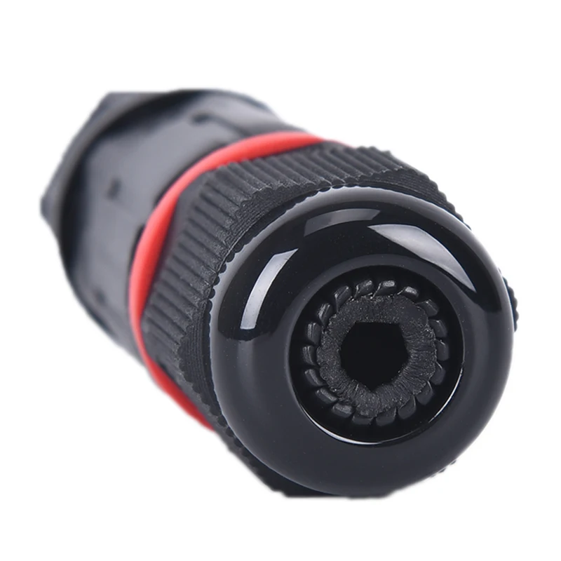 

New Cable Connector Waterproof IP68 16A Electrical Wire Sealed 3 Pin Wire Connector