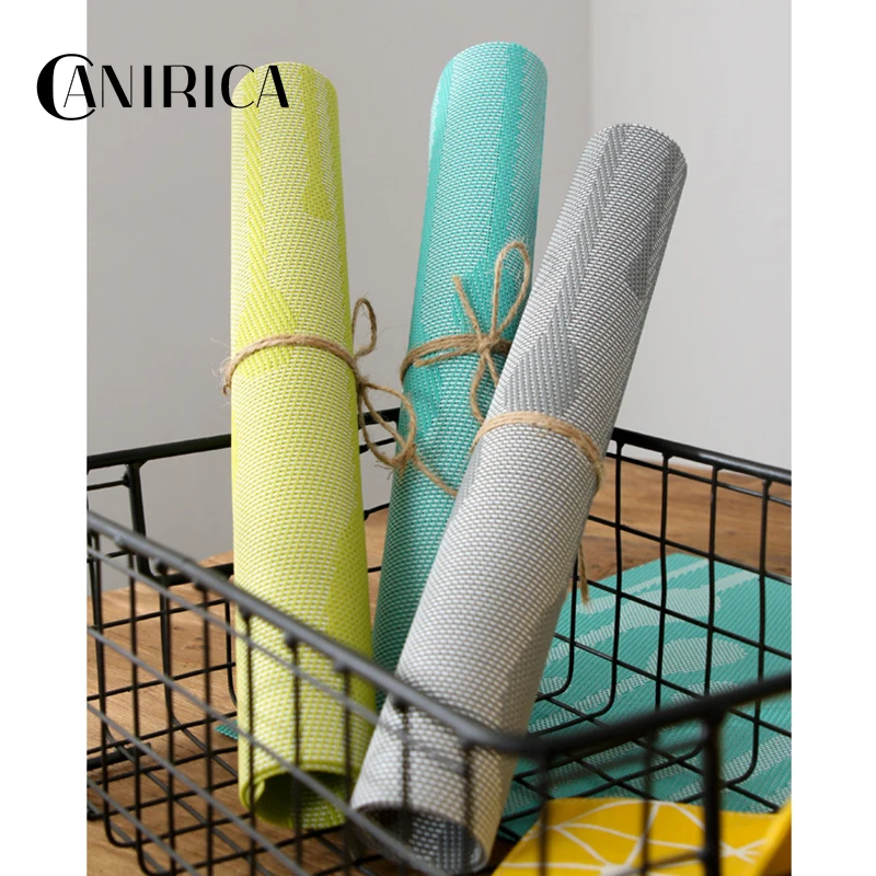 Упаковка из 4 шт. столовые приборы Кухня Столовая Коврики для столиков