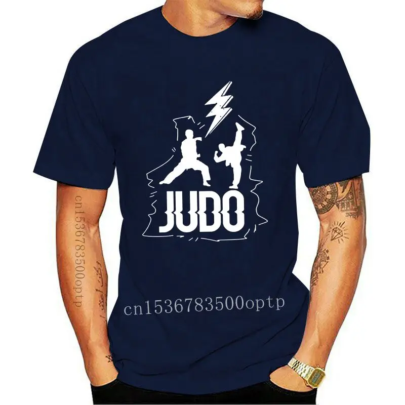 

Fitness Judo Thunder Martial Art tee shirt for men and women cool humorous Kawaii mens tshirts Clothes Tee top