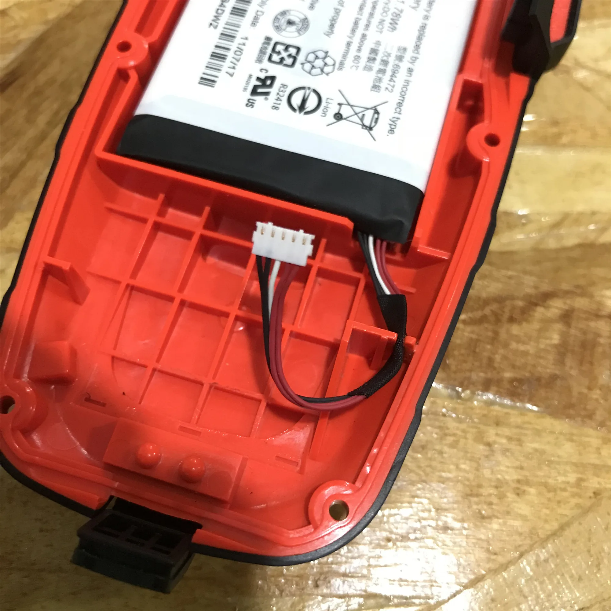 Для inReach Explorer+ задняя крышка Замена батареи литий-ионный аккумулятор подлинный продукт относится к GARMIN gps