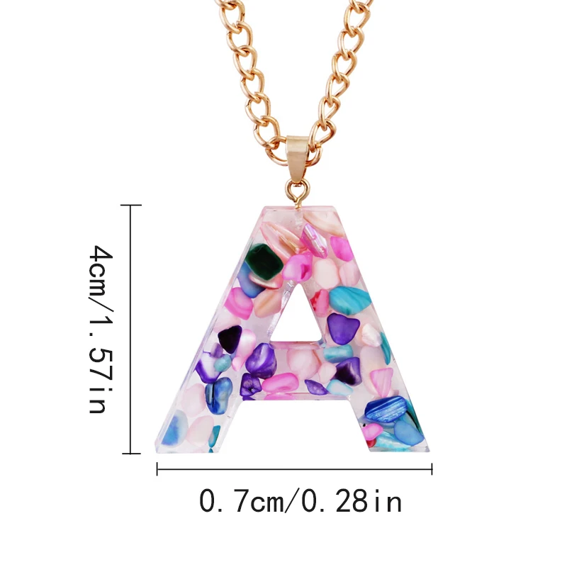 Женское Ожерелье-чокер из сплава с подвеской в виде букв | Украшения и аксессуары