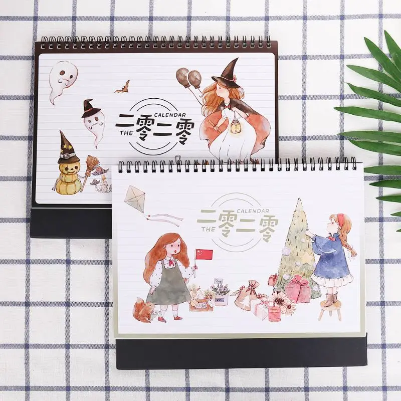 Воспоминание из детства устанавливаемый на стол рулонная бумага календарь с заметками ежедневного расписания Таблица планировщик ежегодно