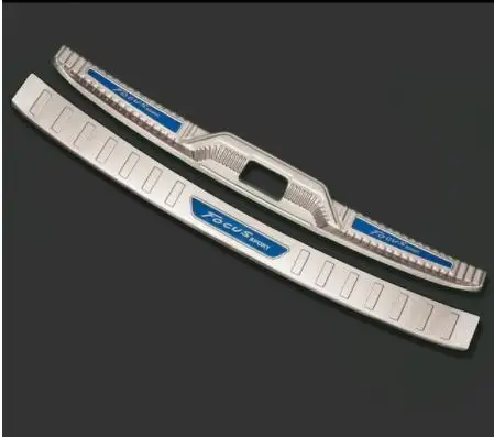 Высококачественная защитная накладка на задний бампер из нержавеющей стали для