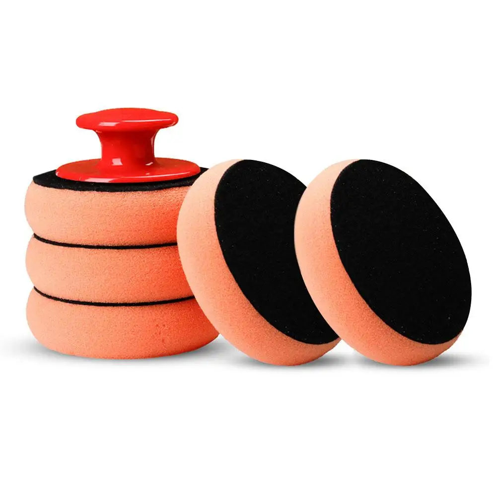 

Car Cleaning Polishing Pad Auto Polishing Sponge Car Wax Applicator Pad Manual Exterior Cleaning Accessories Tool