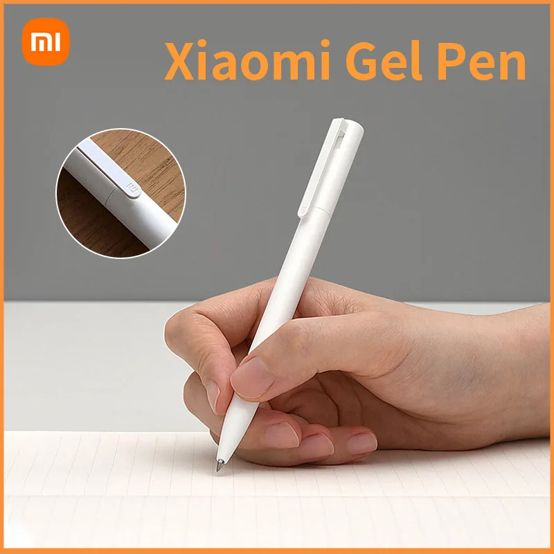 Ручка Xiaomi Mijia Pen Mi ручки для подписей с швейцарским стержнем 0 5 мм ролик черными