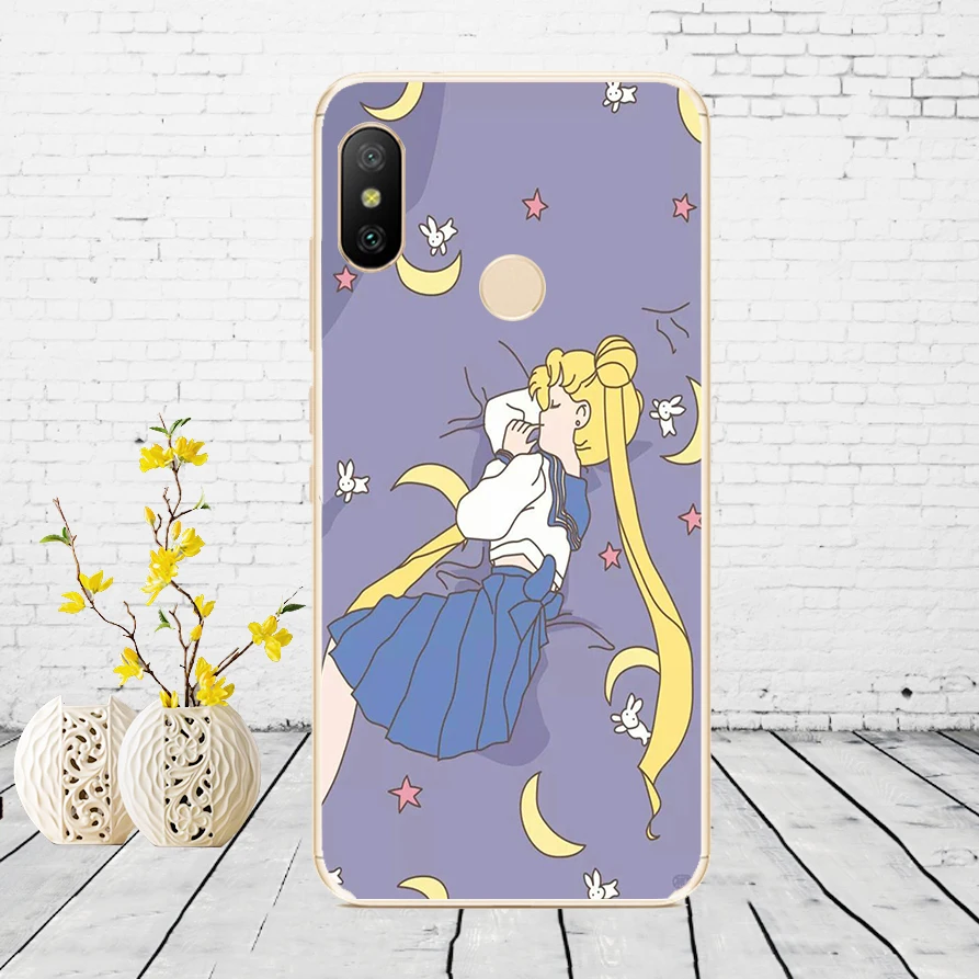 K17 Силиконовый чехол для Xiaomi mi A2 LITE, чехол с полной защитой, мягкая задняя крышка из ТПУ, чехол для телефона s для Xio mi A2 LITE, бампер - Цвет: K17