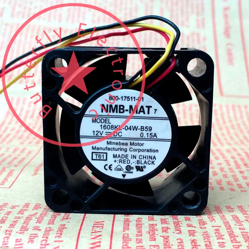 

Новинка 1608KL-04W-B59 охлаждающий вентилятор кулер 40*40*20 мм 4020 DC 12V 0.15A