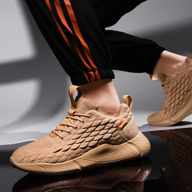 

Men Sneakers Male Running Shoes 2019 Trending Lightweight Breathable Mesh Footwear jogging Sport Man Shoes Large Size